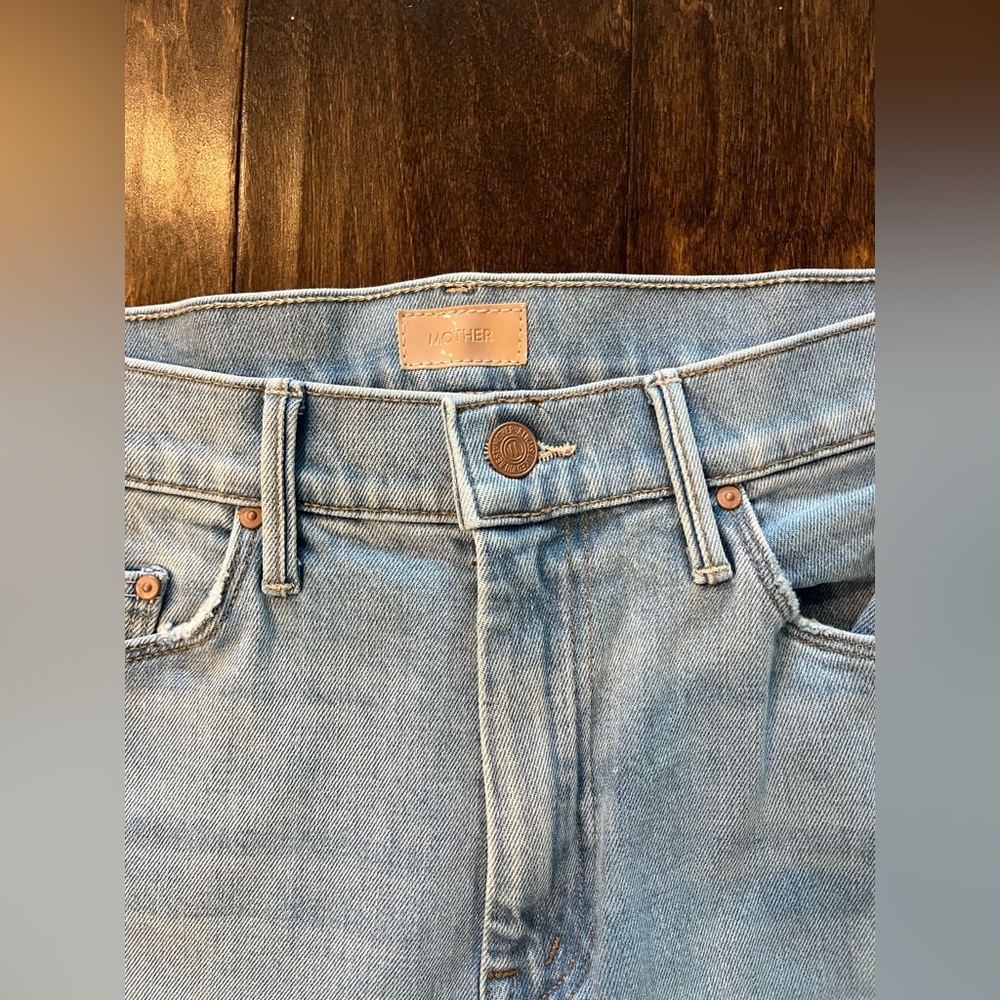 MOTHER Blue Straight Jeans Classic Style size 29